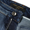 Jean skinny en coton bleu foncé Dolce &amp; Gabbana