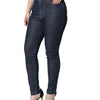 Jean skinny en coton bleu foncé QUEEN de Dolce &amp; Gabbana
