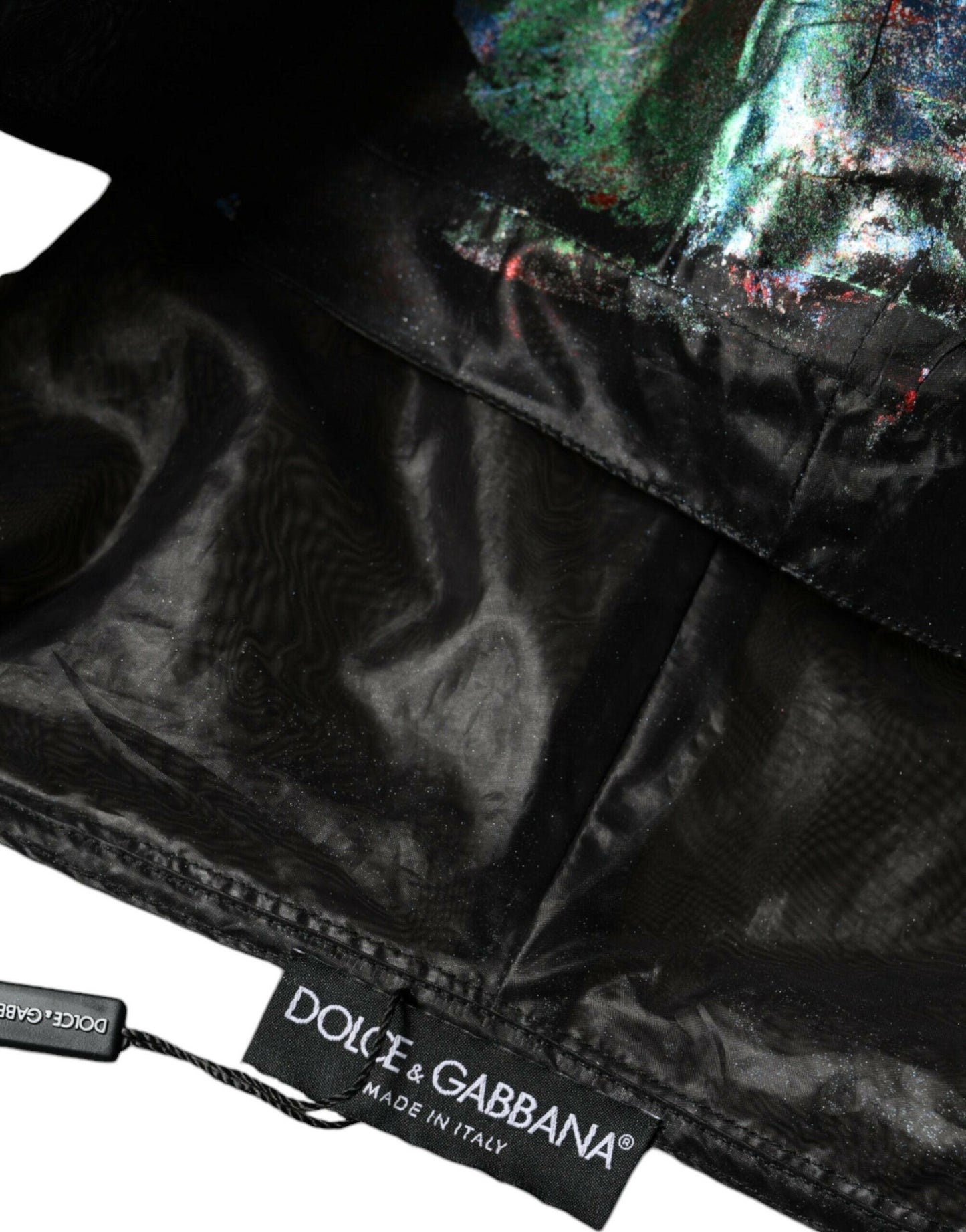 Sweat-shirt à capuche imprimé multicolore Dolce &amp; Gabbana