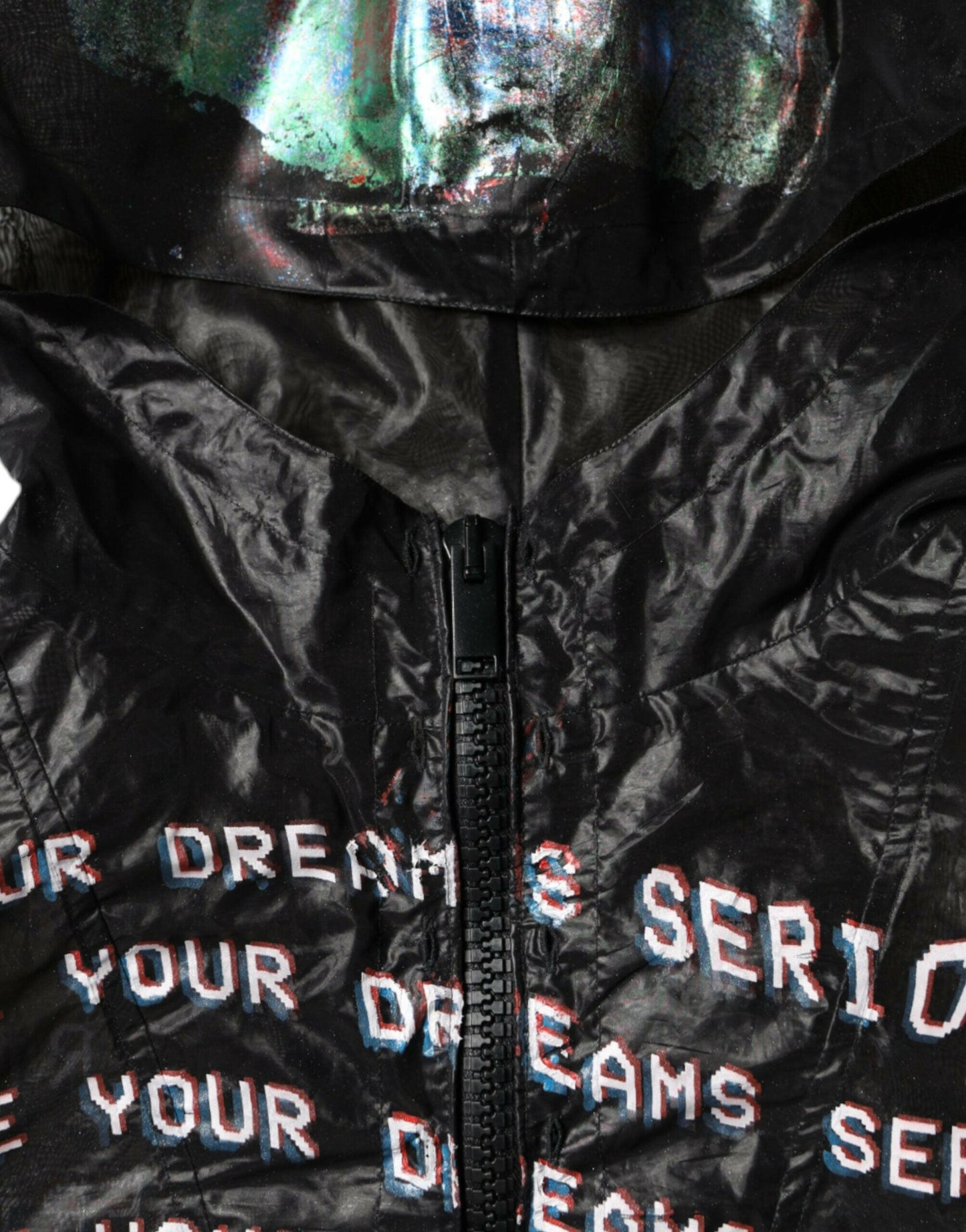 Sweat-shirt à capuche imprimé multicolore Dolce &amp; Gabbana