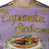 Dolce & Gabbana Purple Silk Caponata Siciliana Print Tank Top
