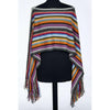 Poncho femme en laine multicolore Missoni