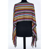 Poncho femme en laine multicolore Missoni