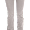 Costume National Gray Wash Cotton Slim Jeans