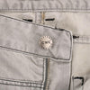 Costume National Gray Wash Cotton Slim Jeans