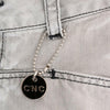 Costume National Gray Wash Cotton Slim Jeans