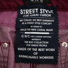 Costume National Red Wash Cotton Stretch Denim Jeans