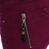 Costume National Purple Cotton Stretch Slim Denim Jeans