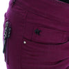 Costume National Purple Cotton Stretch Slim Denim Jeans