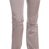 Costume National Beige Cotton Slim Fit Jeans