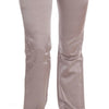 Costume National Beige Cotton Slim Fit Jeans