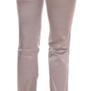 Costume National Beige Cotton Slim Fit Jeans