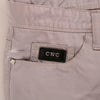 Costume National Beige Cotton Slim Fit Jeans