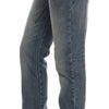 Costume National Blue Cotton Stretch Denim Jeans