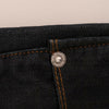 Costume National Dark Blue Cotton Slim Fit Jeans