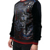 Pull-over ras du cou en jacquard multicolore Dolce &amp; Gabbana