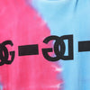 T-shirt sans manches en coton tie-dye multicolore Dolce &amp; Gabbana