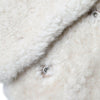Burberry White WARRENFORD Shearling Leather Vest Coat Jacket