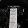 Dolce & Gabbana Floral Macramé Lace Crystal Button Skirt