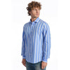 Baldinini Trend Light Blue Cotton Men Shirt