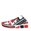 Dolce & Gabbana Multicolor Geranium Sorrento Sneakers Shoes