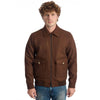 Veste de luxe en laine marron pour homme Roberto Pepe