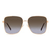 Jimmy Choo Sonnenbrille aus goldenem Metall