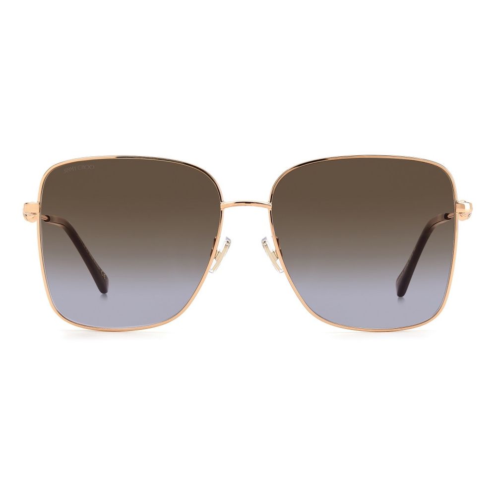 Jimmy Choo Sonnenbrille aus goldenem Metall