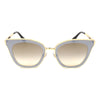 Jimmy Choo Gold Metal Sunglasses