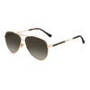 Jimmy Choo Sonnenbrille aus goldenem Metall
