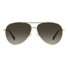 Jimmy Choo Sonnenbrille aus goldenem Metall