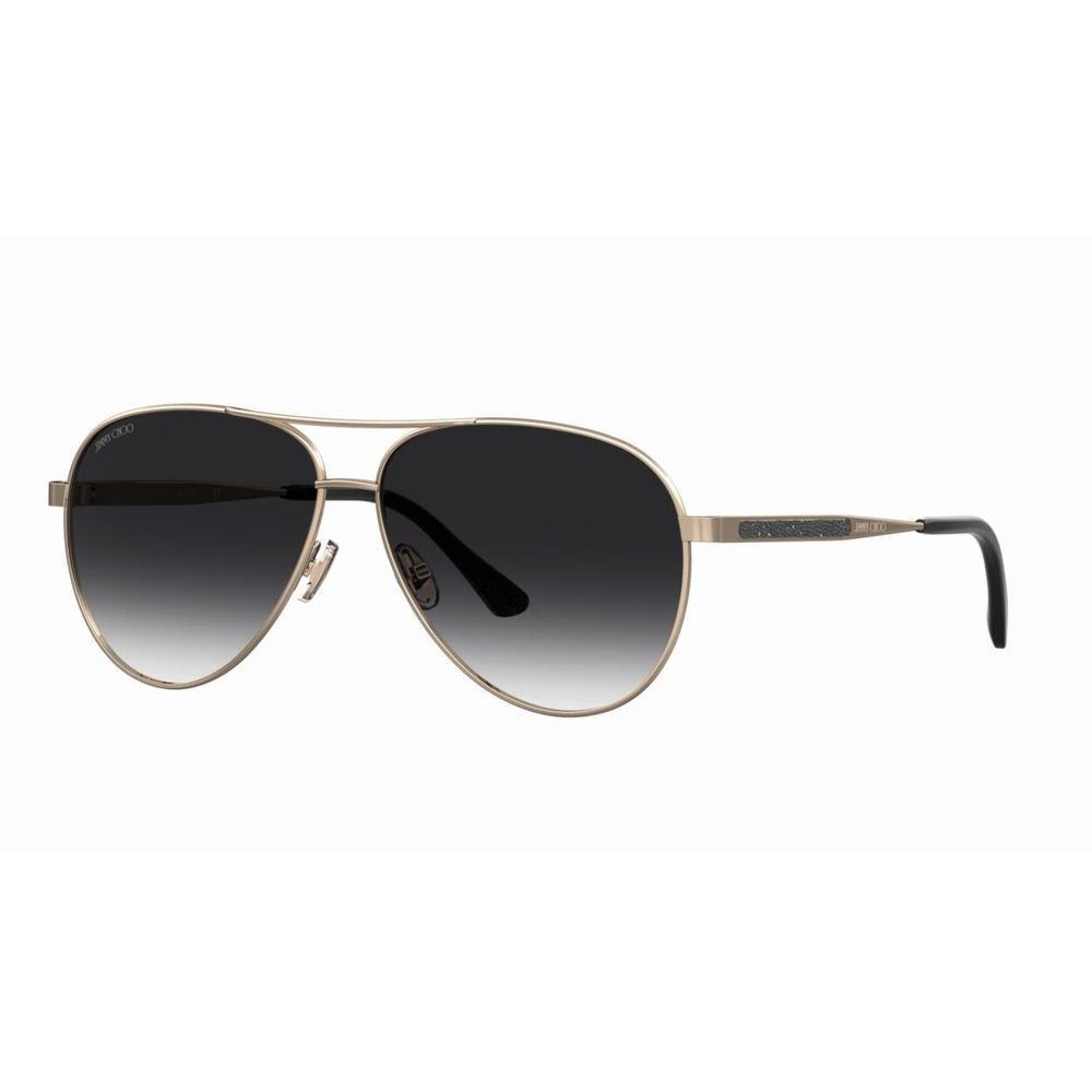Jimmy Choo Sonnenbrille aus goldenem Metall