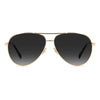 Jimmy Choo Sonnenbrille aus goldenem Metall