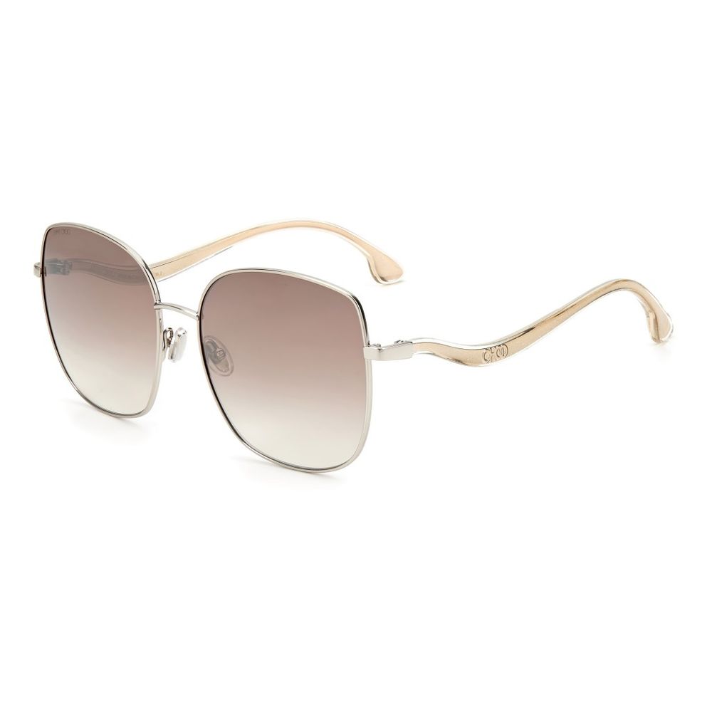 Jimmy Choo Sonnenbrille aus grauem Metall