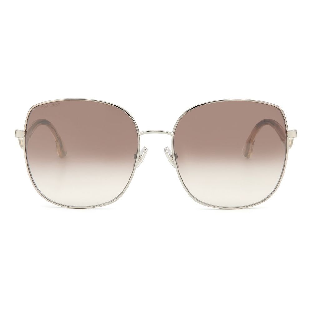 Jimmy Choo Sonnenbrille aus grauem Metall