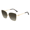 Jimmy Choo Sonnenbrille aus goldenem Metall