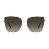 Jimmy Choo Sonnenbrille aus goldenem Metall