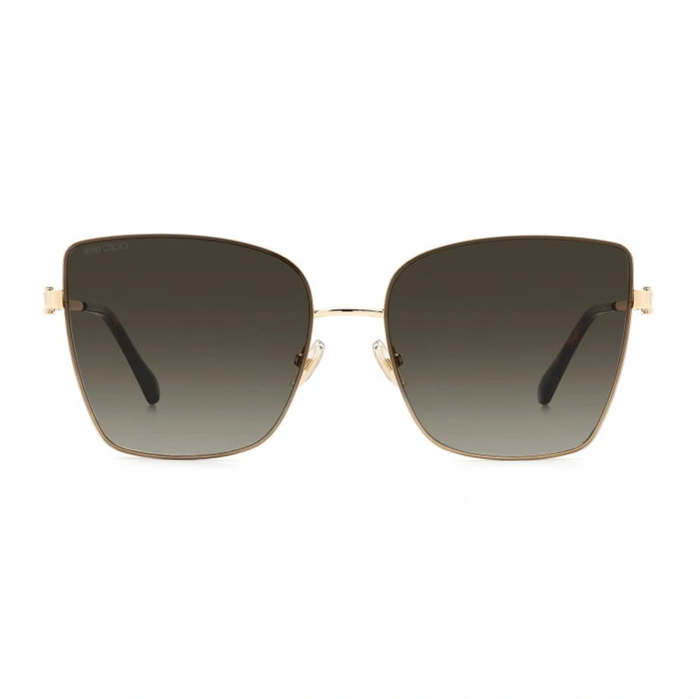 Jimmy Choo Sonnenbrille aus goldenem Metall