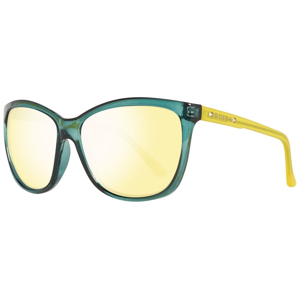Guess – Grüne Sonnenbrille aus Kunststoff