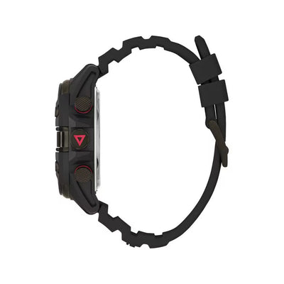 Guess Black Resin Sport Watch