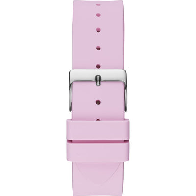 Guess Multicolor Rubber Dress Watch