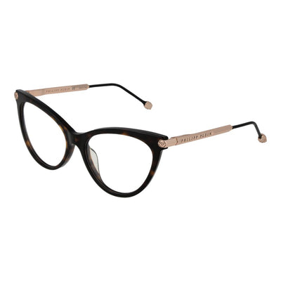 Philipp Plein Brown Cellulose Acetate Glasses (Frames)