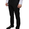 Dolce & Gabbana Black Wool Skinny Dress Formal Pants