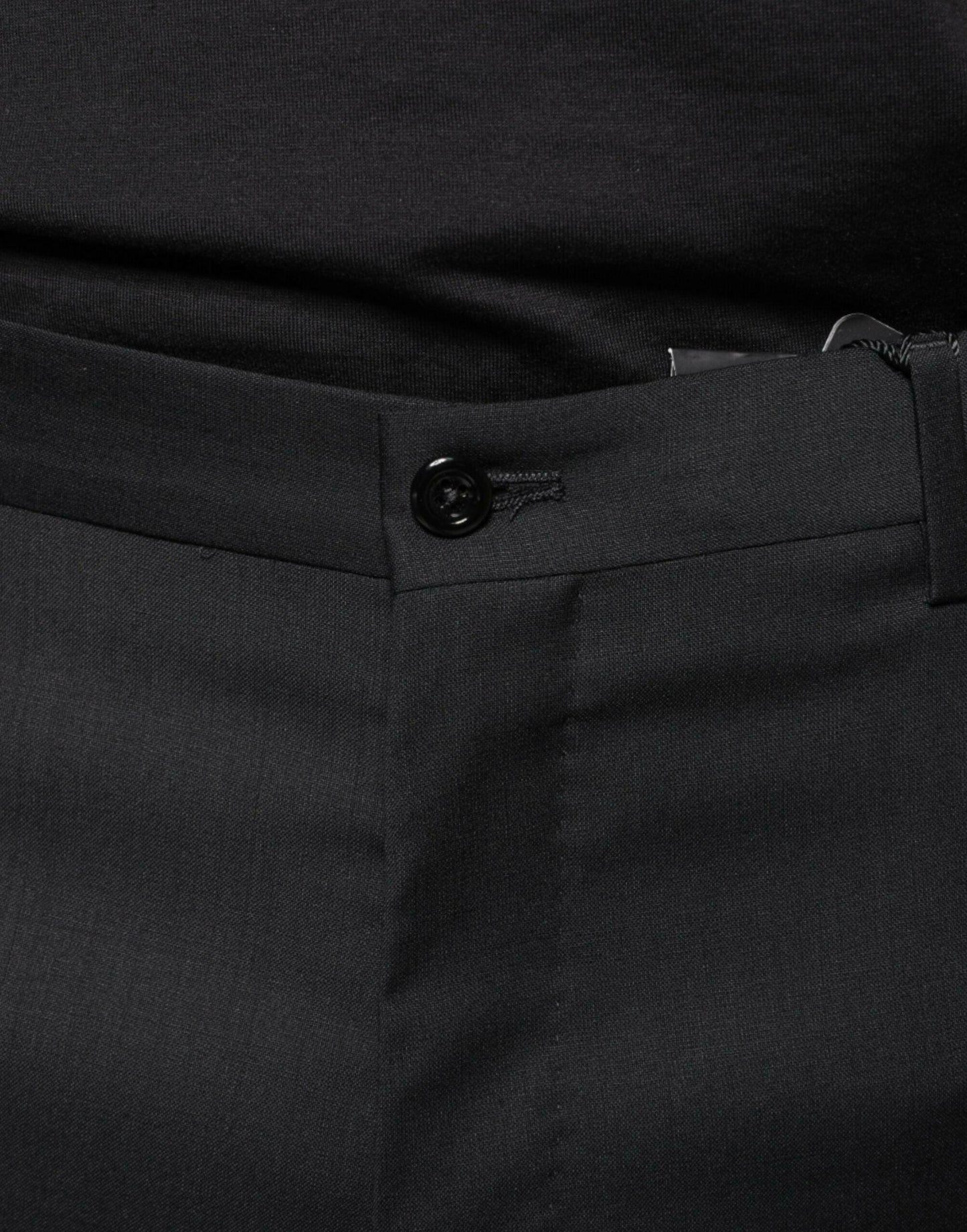 Dolce &amp; Gabbana Schwarze Skinny-Hose aus Wolle für Herren