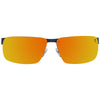 Timberland Sonnenbrille aus braunem Metall