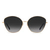 Jimmy Choo Sonnenbrille aus goldenem Metall