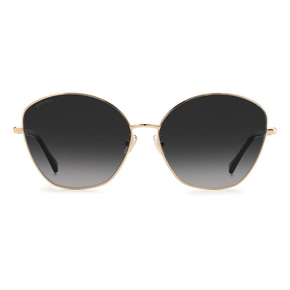 Jimmy Choo Sonnenbrille aus goldenem Metall