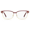 Marc Jacobs Brille aus burgunderrotem Metall (Gestell)