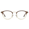Polaroid Brown Metal Glasses (Frames)