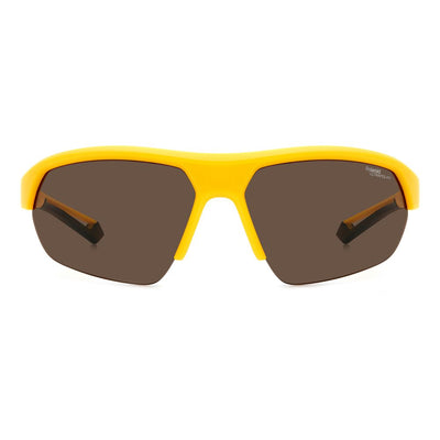 Polaroid Yellow Resin Sunglasses